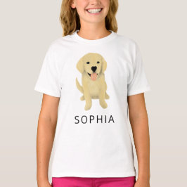 Cute Golden Retriever Puppy Hund T Shirt