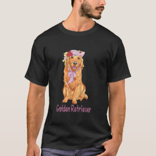Cute Golden Retriever Shirt Puppy Girls Hund T