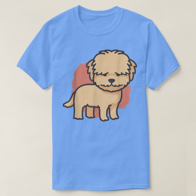 Cute Goldendoodle Golden Doodle Dog Owner Puppy Do T Shirt (Design framsida)