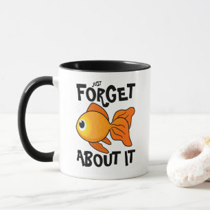Cute Goldfish: Glöm det bara Mugg