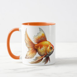 Cute Goldfish Mugg