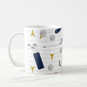 Cute Golf-kaffe mugg