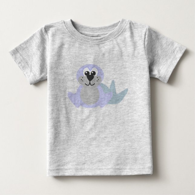 Cute Goofkins baby säl T Shirt (Framsida)