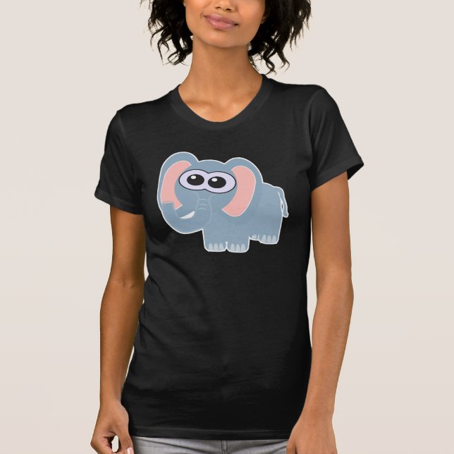 Cute Goofkins elephant Tee Shirt (Framsida)