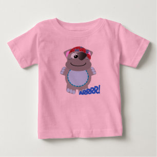 Cute Goofkins hippo pirat Tee