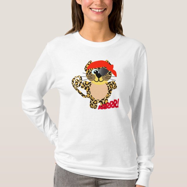 Cute Goofkins leopard pirat Tee (Framsida)