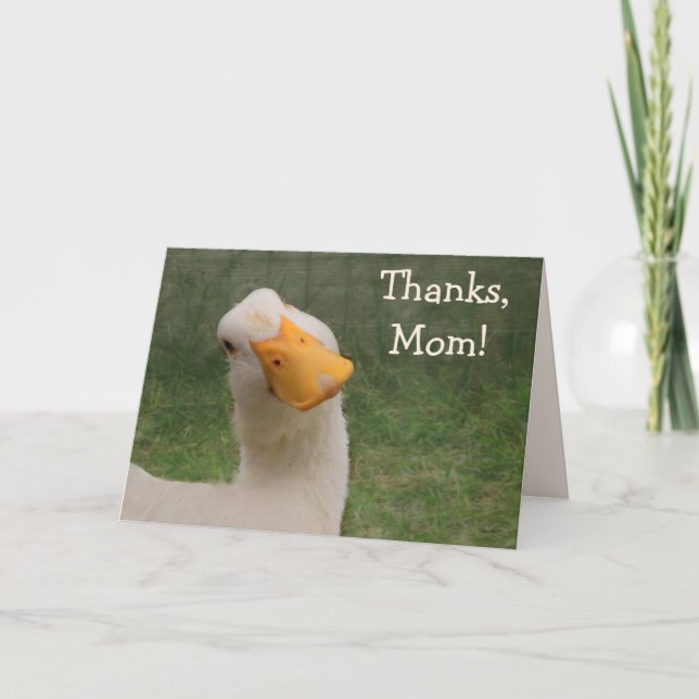 Cute Goose Mors dag Kort (Framsida)
