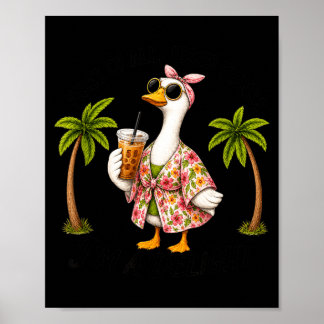 Cute Goose Silly First Of Jesus Thinks A Delight Poster