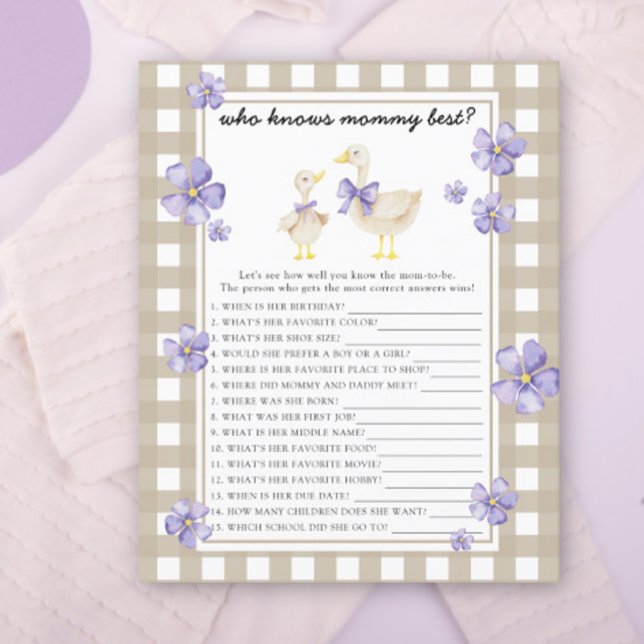 Cute goose - Vem vet bäst mamma (Skapare uppladdad)