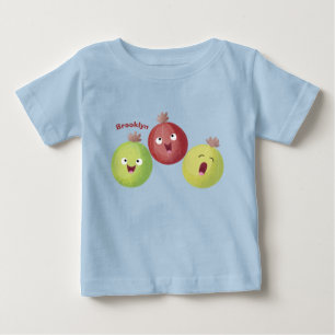 Cute gooseberry trio singel tecknad t shirt