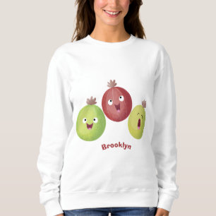 Cute gooseberry trio singel tecknad t shirt