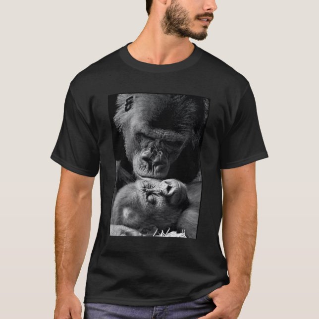 CUTE GORILLA MÄRKRE pfp Maker Graphic T Shirt (Framsida)