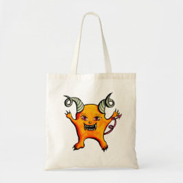 Cute Goth Demon-tecken Tygkasse