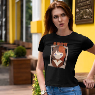 Cute Goth Girl Anime T Shirt