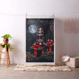 Cute Gothic Jul Elf. Tyg