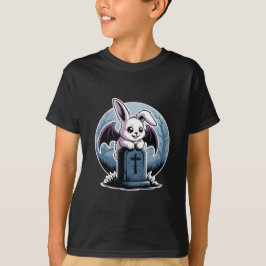 Cute Gothic Vampire Bunny Kawaii Halloween T Shirt