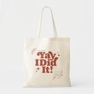 Cute Grad Tote Bag Tygkasse