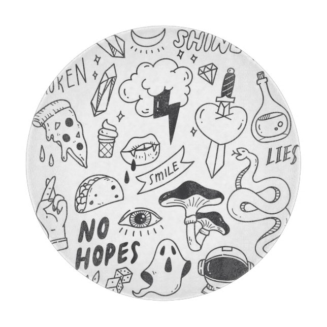 Cute Graffiti: Doodle Art Set. (Framsidan)