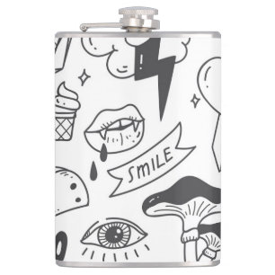 Cute Graffiti: Doodle Art Set. Fickplunta