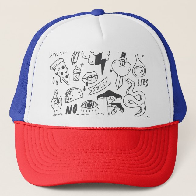 Cute Graffiti: Doodle Art Set. Keps (Framsida)
