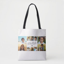 Cute Grandchildren Photo Collage for Grandma Tygkasse