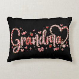 Cute Grandma Accent Pillow Prydnadskudde