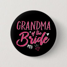 Cute Grandma of The Bride Rosa Calligraphy Script