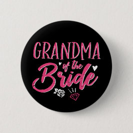 Cute Grandma of The Bride Rosa Calligraphy Script Knapp