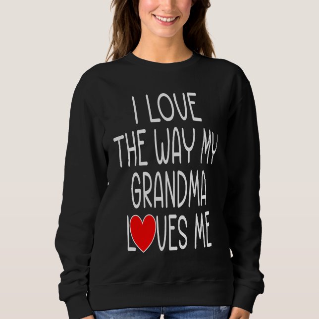 Cute Grandson Grandaughter Grandkids Valentine Gra T Shirt (Framsida)