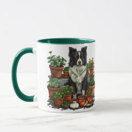 Cute Gräns Collie  Mugg