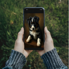 Cute Gräns Collie Poster
