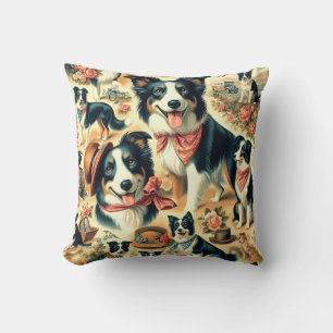 Cute Gräns Collie Seamless Kudde