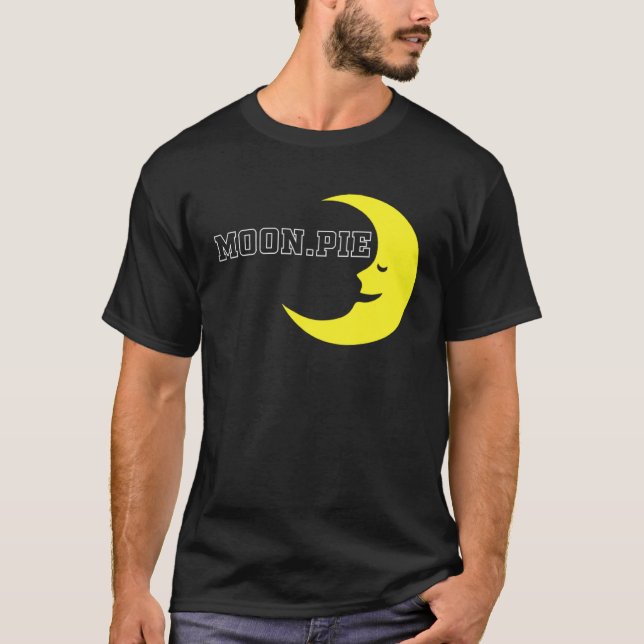 Cute Graphic Tees  Moon Pie T Shirt (Framsida)