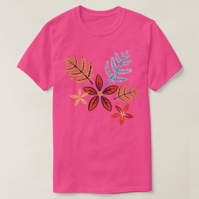 Cute Gräs Poinsettia T Shirt (Design framsida)