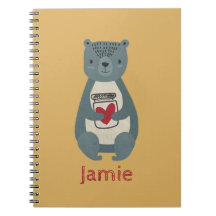 Cute Grått Bear