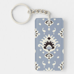 Cute grått beige ikat tribal mönster