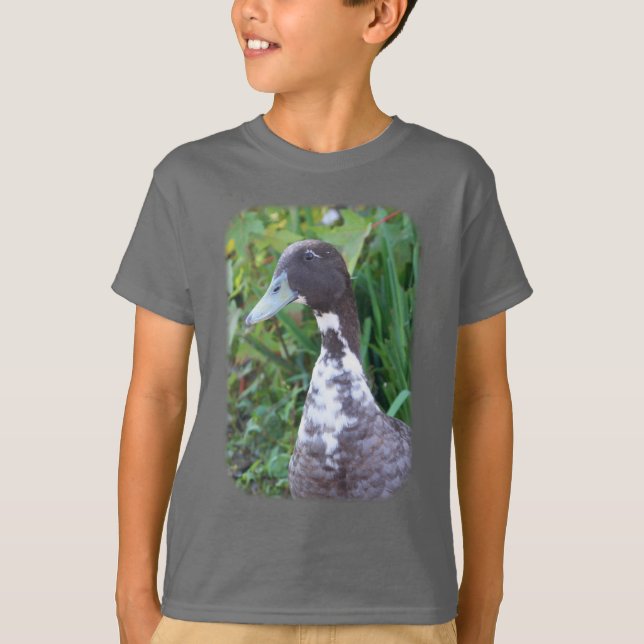 Cute Grått Goose Farm Animal T-shirt (Framsida)