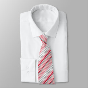 Cute grått Red rand Slips