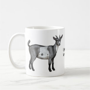 Cute Grått Spoted Goat Kaffemugg