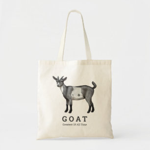 Cute Grått Spoted Goat Tygkasse