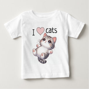 Cute Grått Tabby katt Tröja