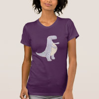 Cute Grått Tyrannosaurus Rex Dinosaur Leksak