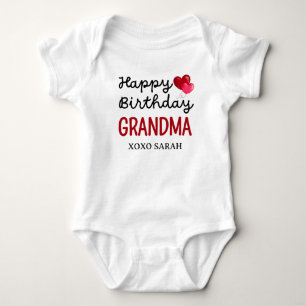 Cute Grattis på födelsedagen Grandma T Shirt
