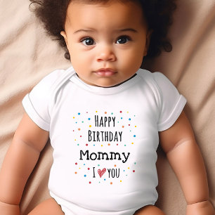 Cute Grattis på födelsedagen Mamma T Shirt
