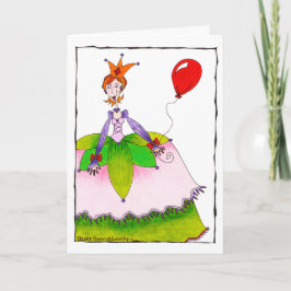 Cute Grattis på födelsedagen Princess for Girl ell Kort