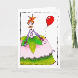 Cute Grattis på födelsedagen Princess for Girl ell Kort