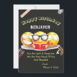 Cute Grattis på födelsedagen Proud Family Kärlek-R<br><div class="desc">Kortet Cute Grattis på födelsedagen Proud Family Kärlek Roligt är en underbar för ge till din son eller dotter att önska Grattis på födelsedagen. Anpassa den med din information.</div>