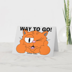 Cute Grattiss Card - vägen dit! Upp Kort
