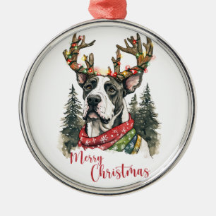 Cute Great dane Ornament