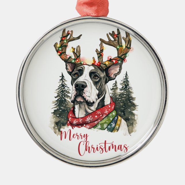 Cute Great dane Ornament (Framsidan)